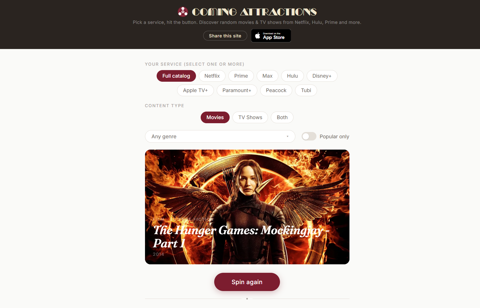 Coming Attractions gallery image