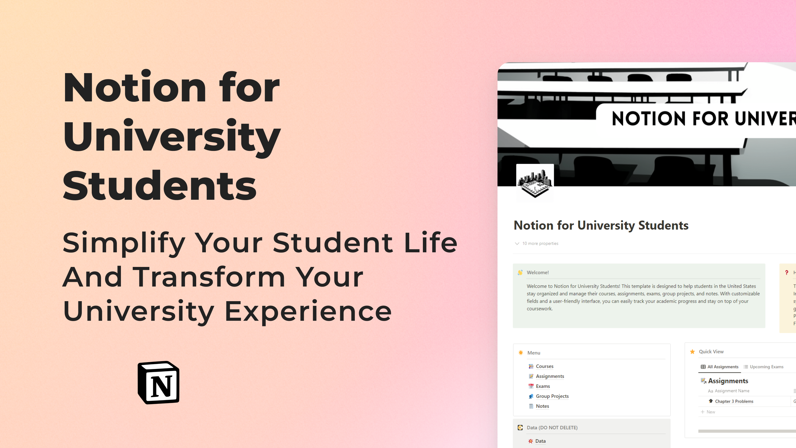Notion voor universitaire studenten - Blijf georganiseerd en aas uw cursussen media 1