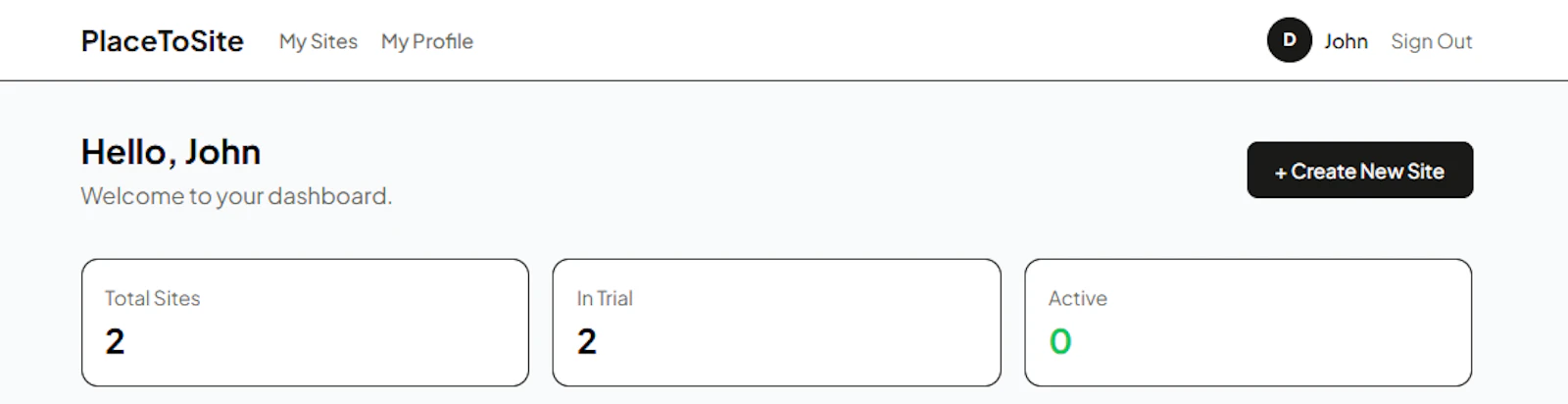 PlaceToSite screenshot 2