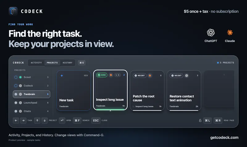 Codeck screenshot 2
