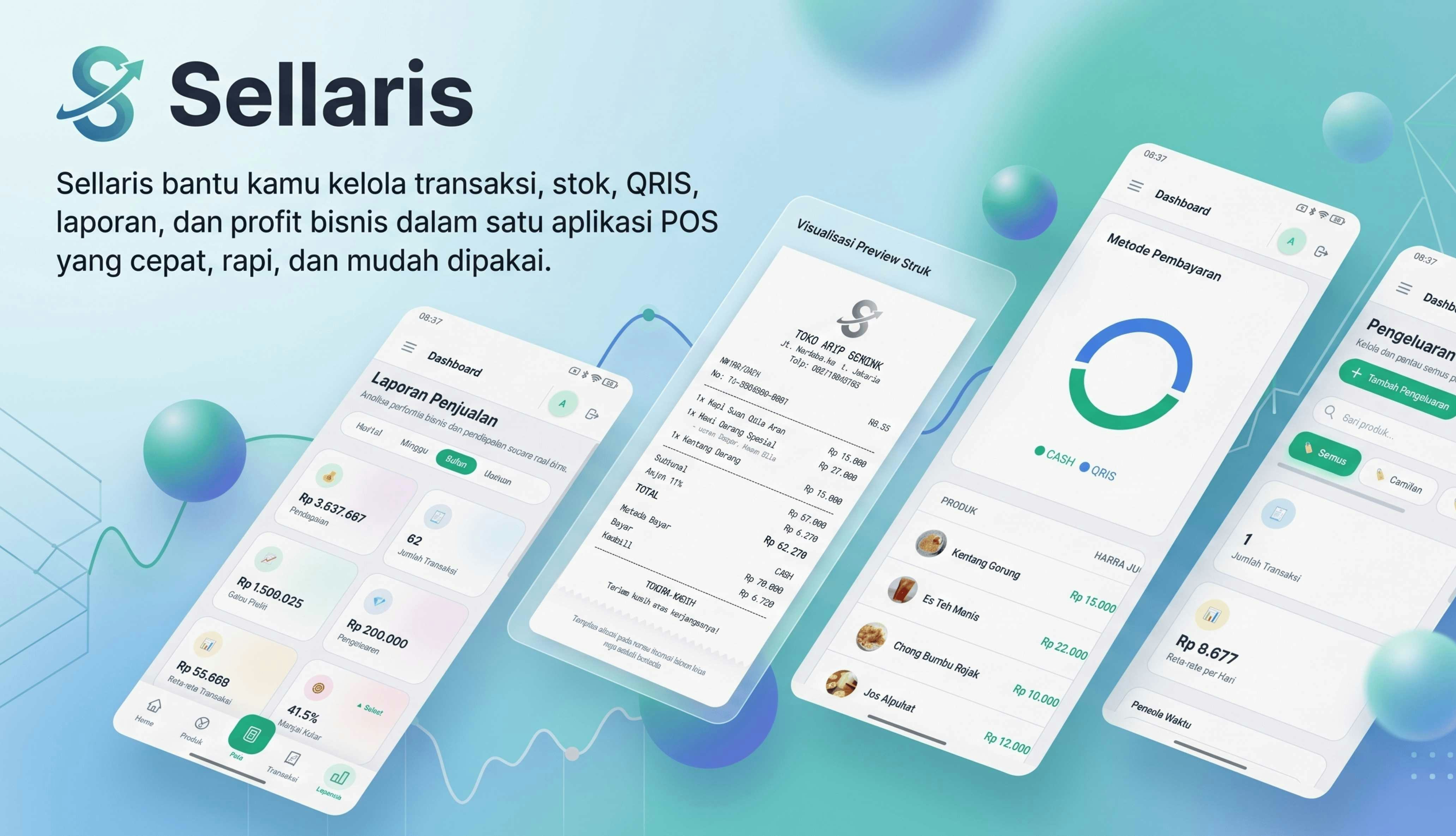 Sellaris POS - Kasir UMKM gallery image