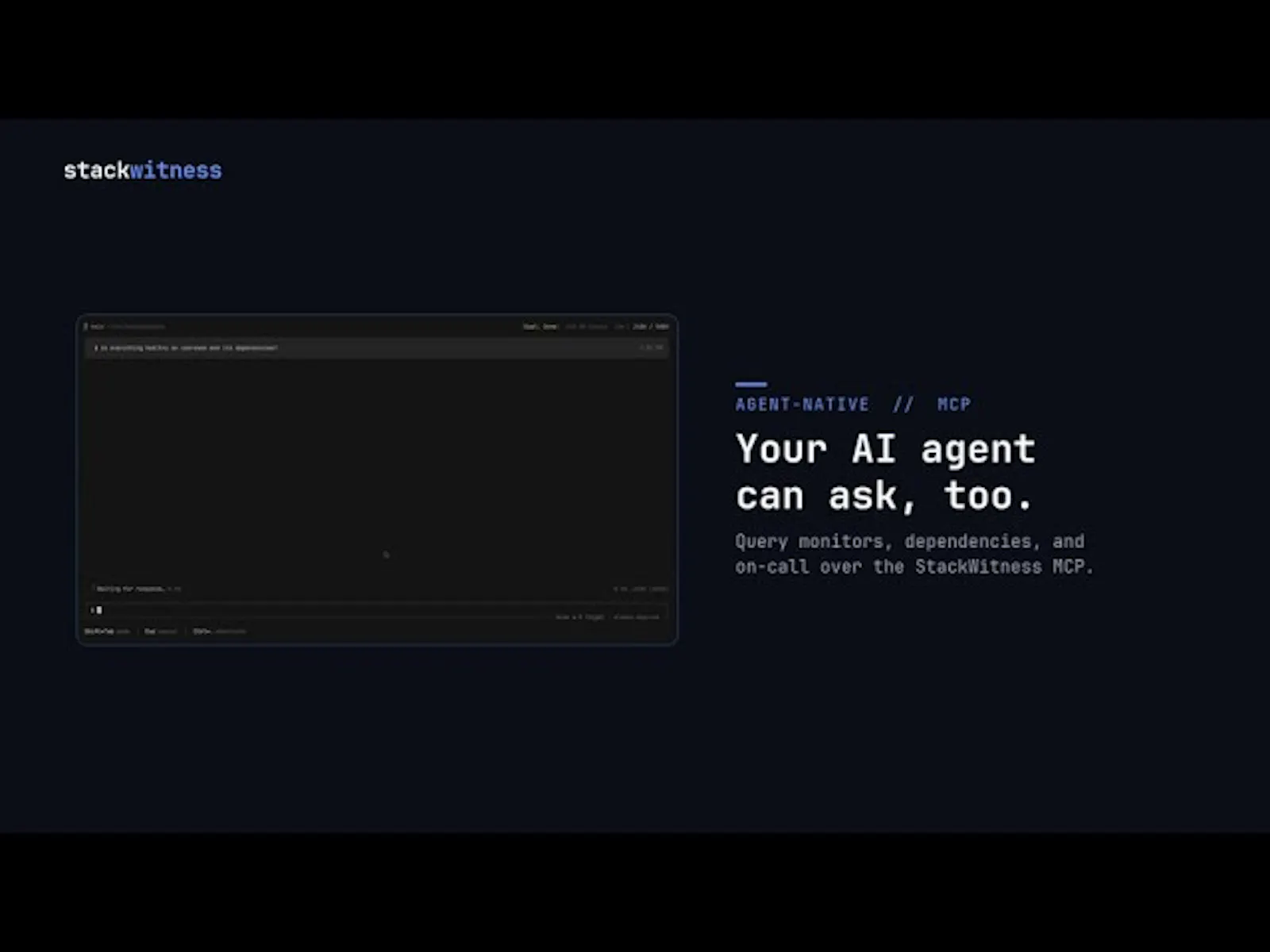 StackWitness screenshot 1 (video preview)