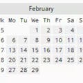 Calendar and Countdown