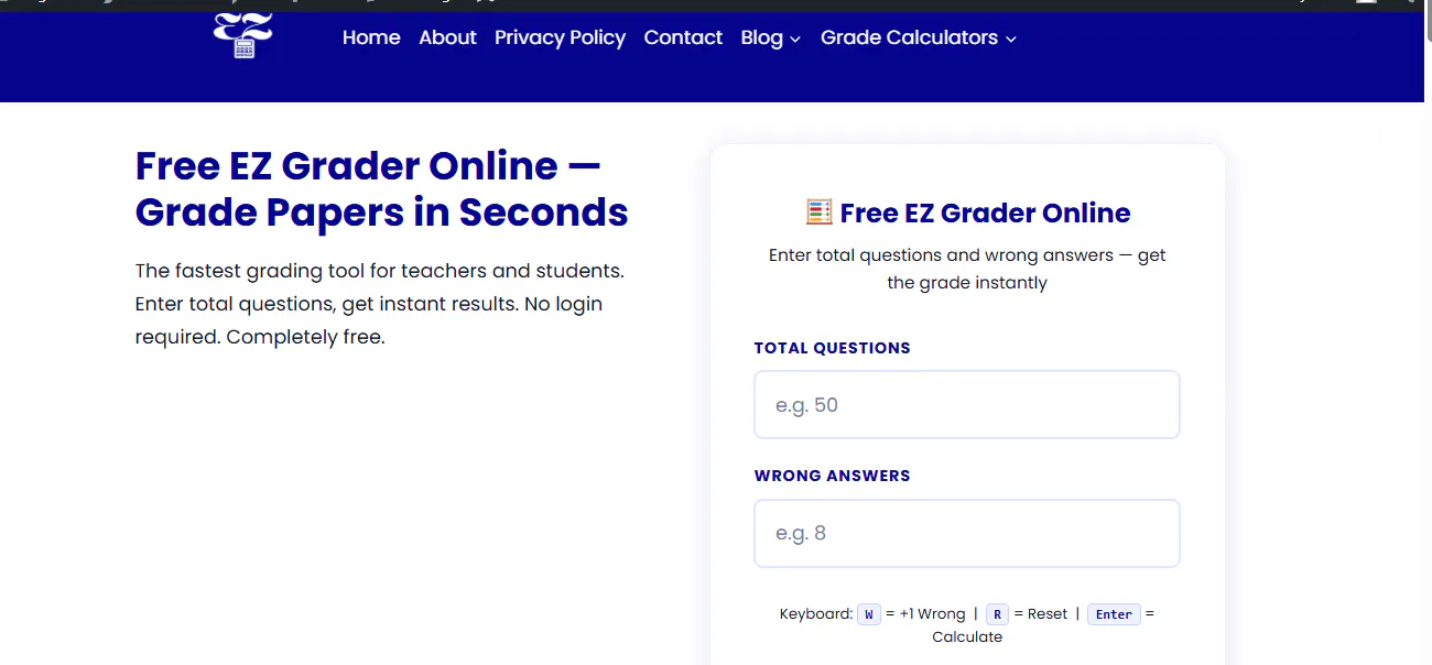 EZ Grader Online gallery image