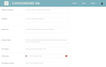 ClientRecordCards.com gallery image