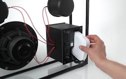 Wireless Transparent Speakers with Flic Button media 2