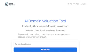 NameWorth AI — Domain Valuation Tool gallery image