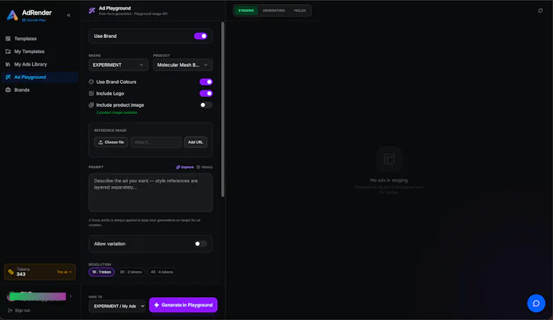AdRender screenshot 3