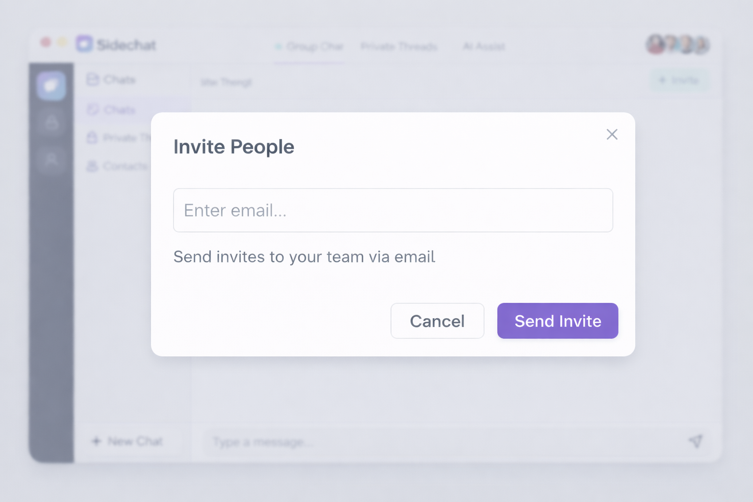 Sidechat - Screenshot 5 showing product features and functionality