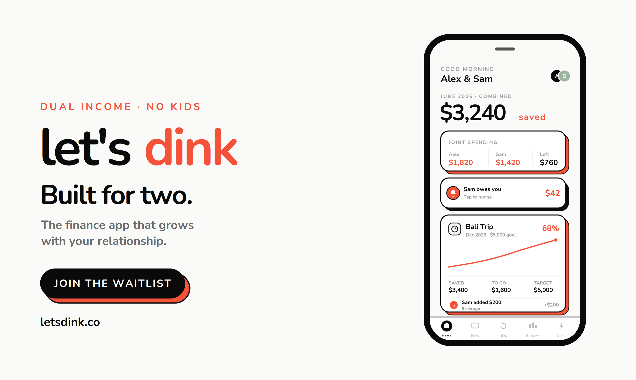 dink — Built for two. gallery image