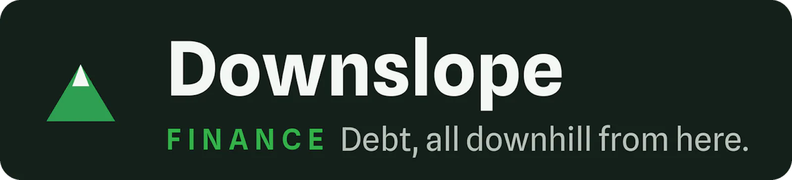 Downslope — Debt Payoff Planner screenshot 1