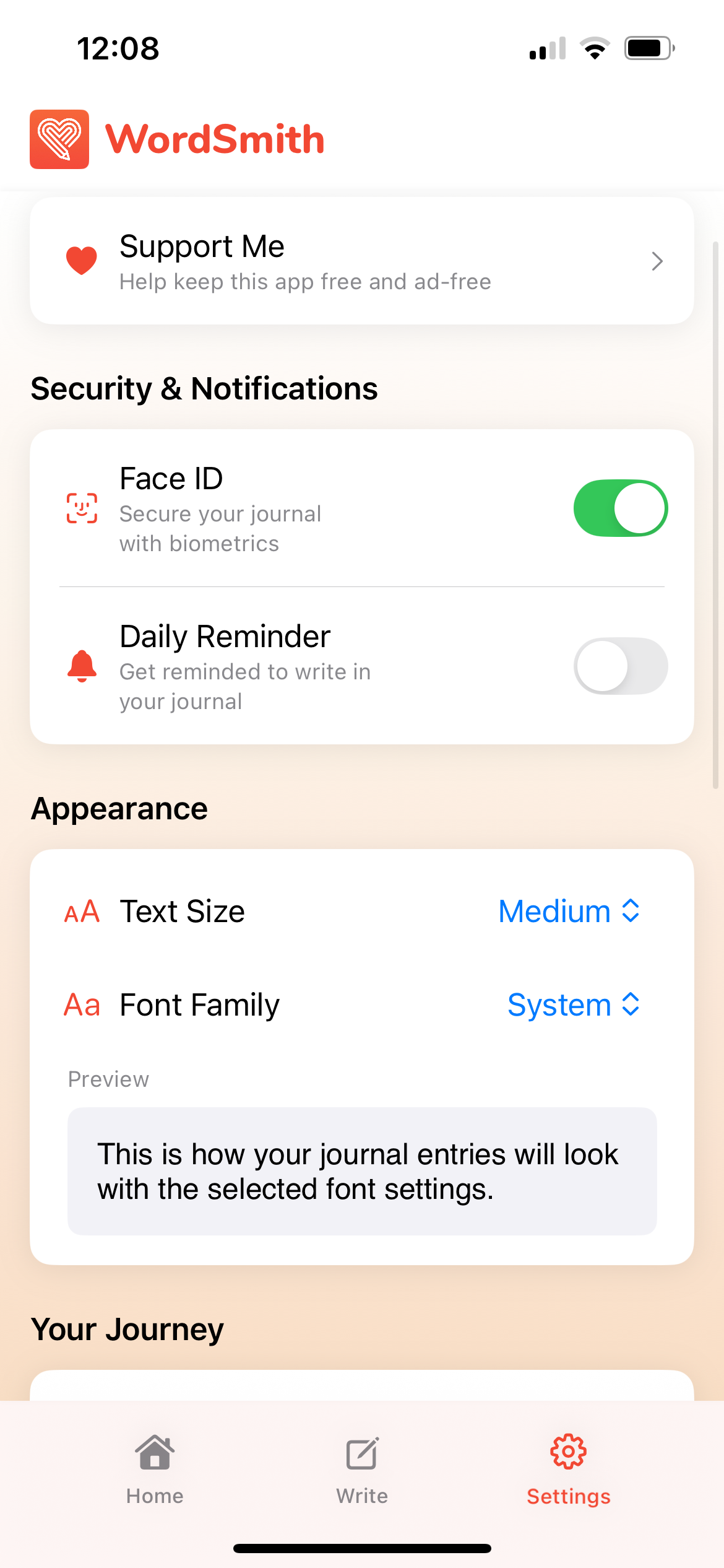 Mídia 4 de Wordsmith: Life Journal - #Wordsmith #lifejournal #freeapp