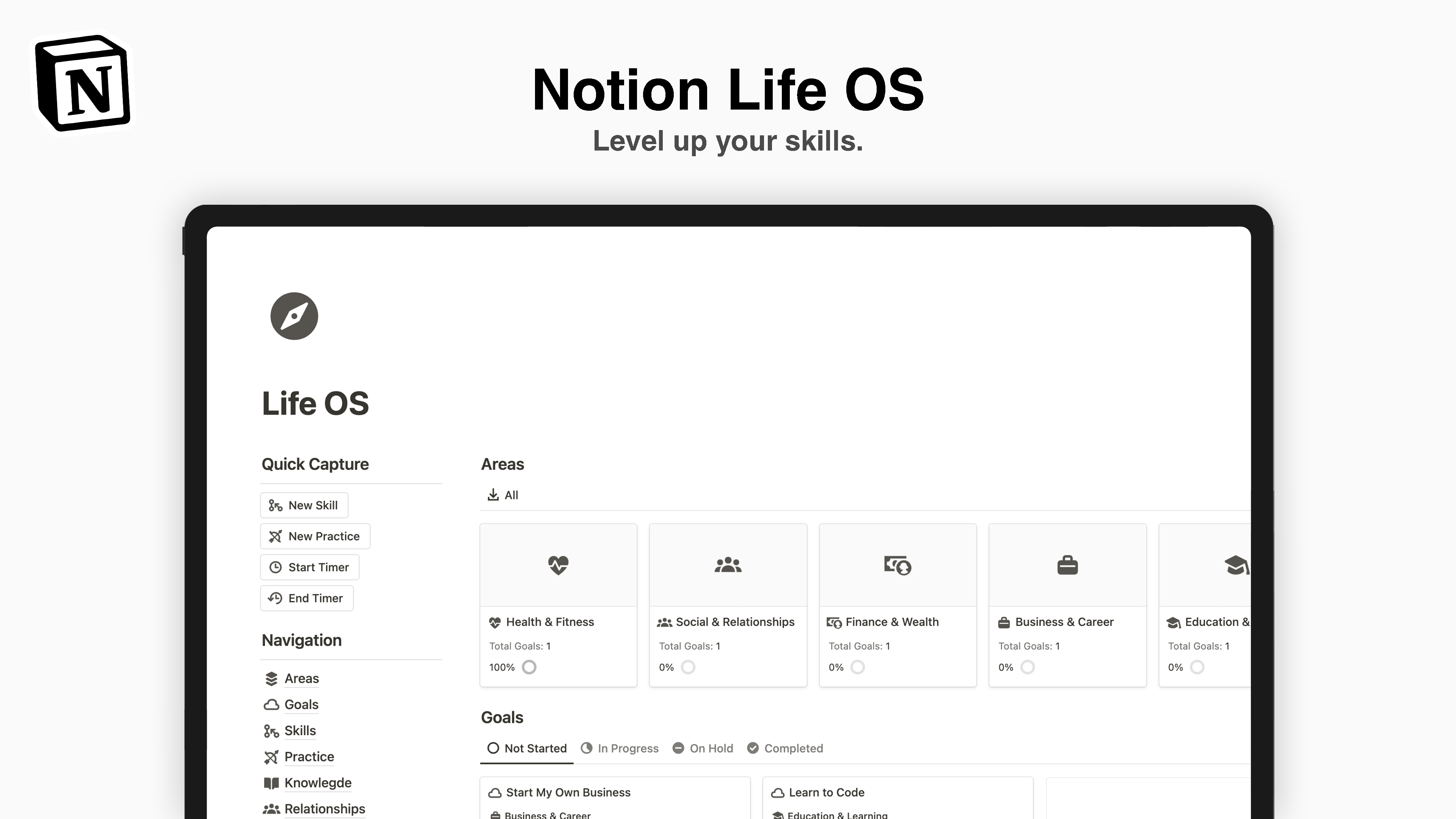 Notion Life OS gallery image