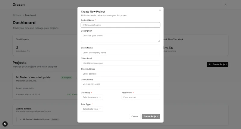 Orasan screenshot 3
