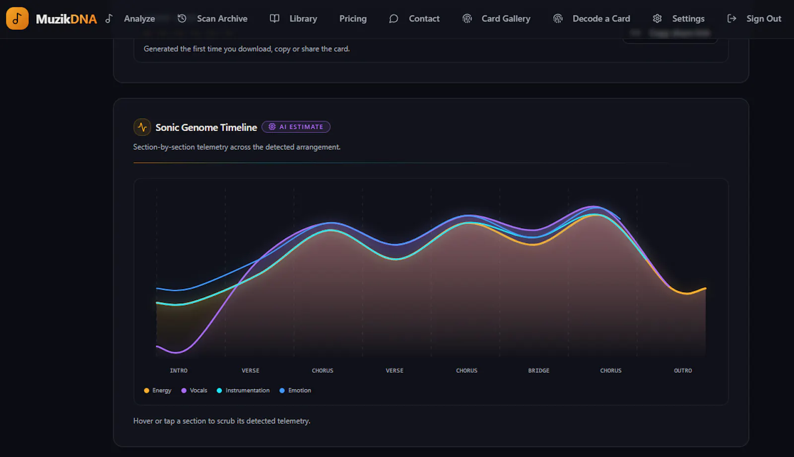 MuzikDNA screenshot 8