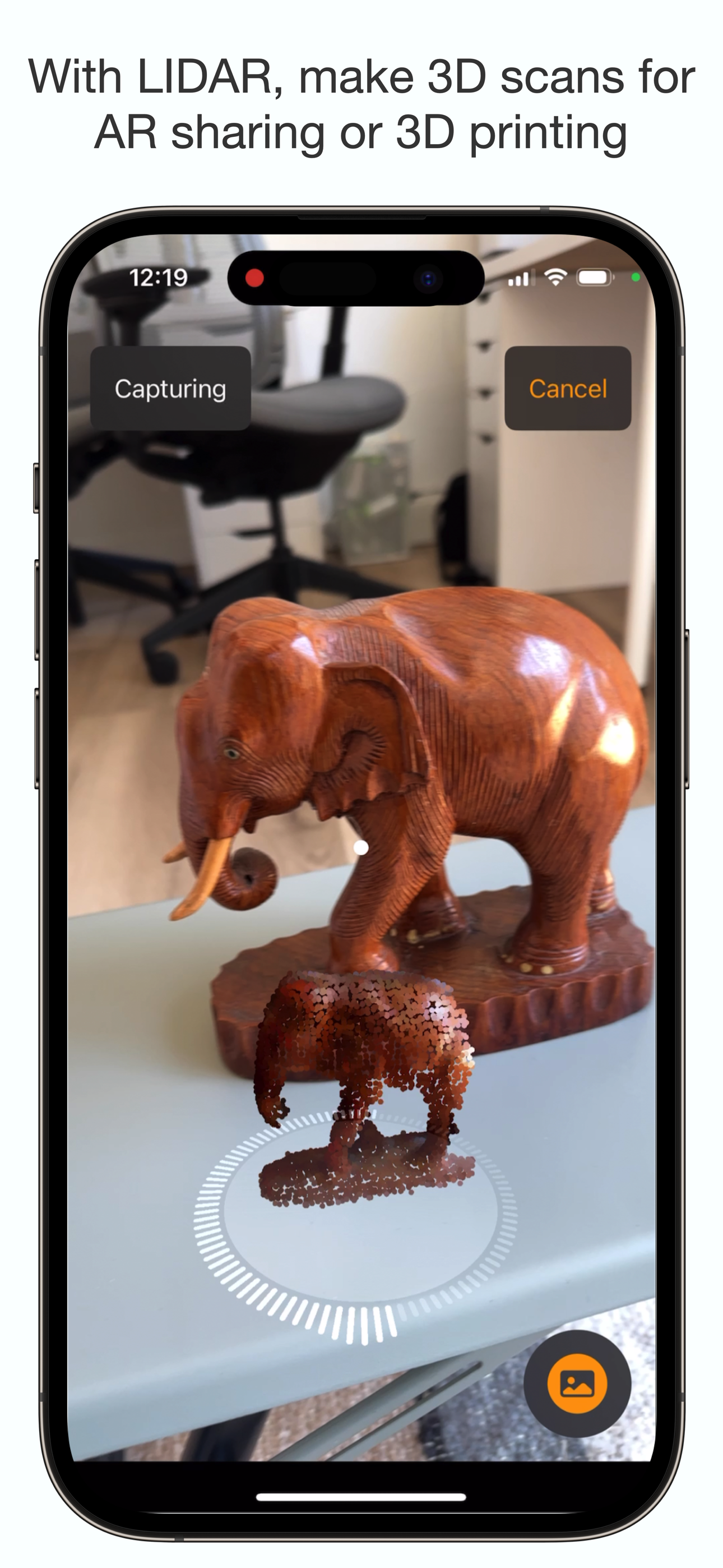Média Scanner 3D: camion - Photogrammétrie sur les appareils pour l'impression AR et 3D 2