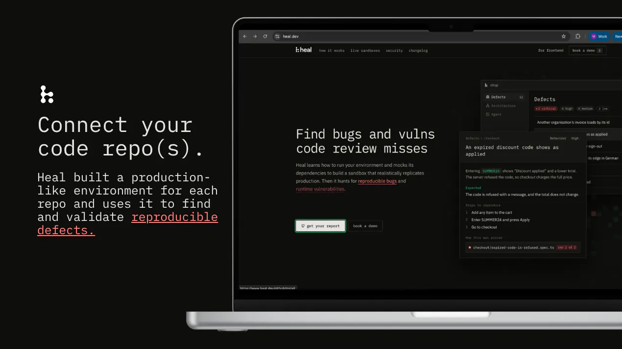 heal.dev product