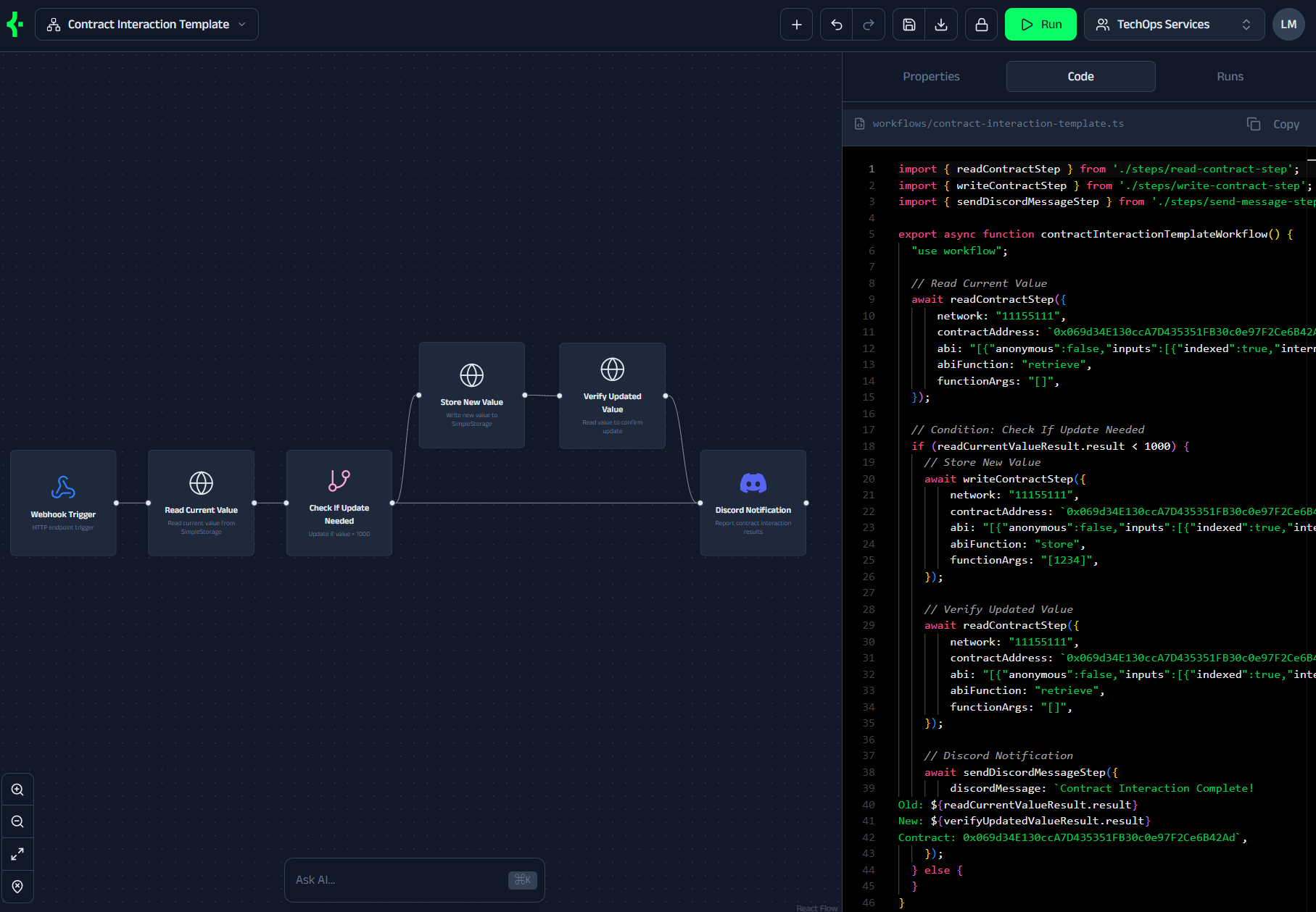 KeeperHub - Screenshot 4 showing product features and functionality
