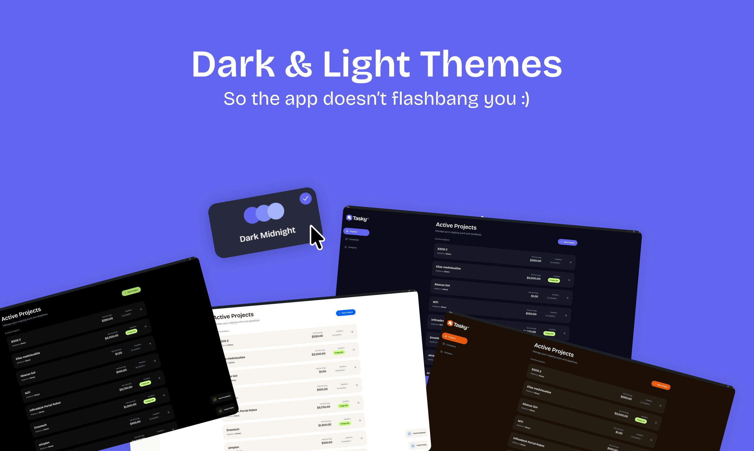 Tasky — Freelancer Time Tracker gallery image