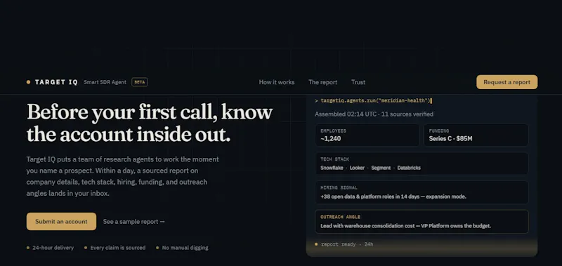 Target IQ | B2B Sales screenshot 1