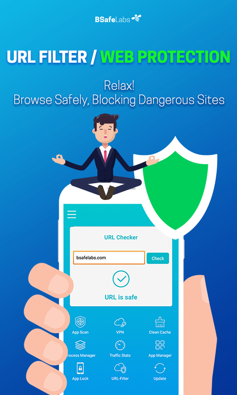 Antivirus Cleaner For Android BSafe VPN AppLock gallery image