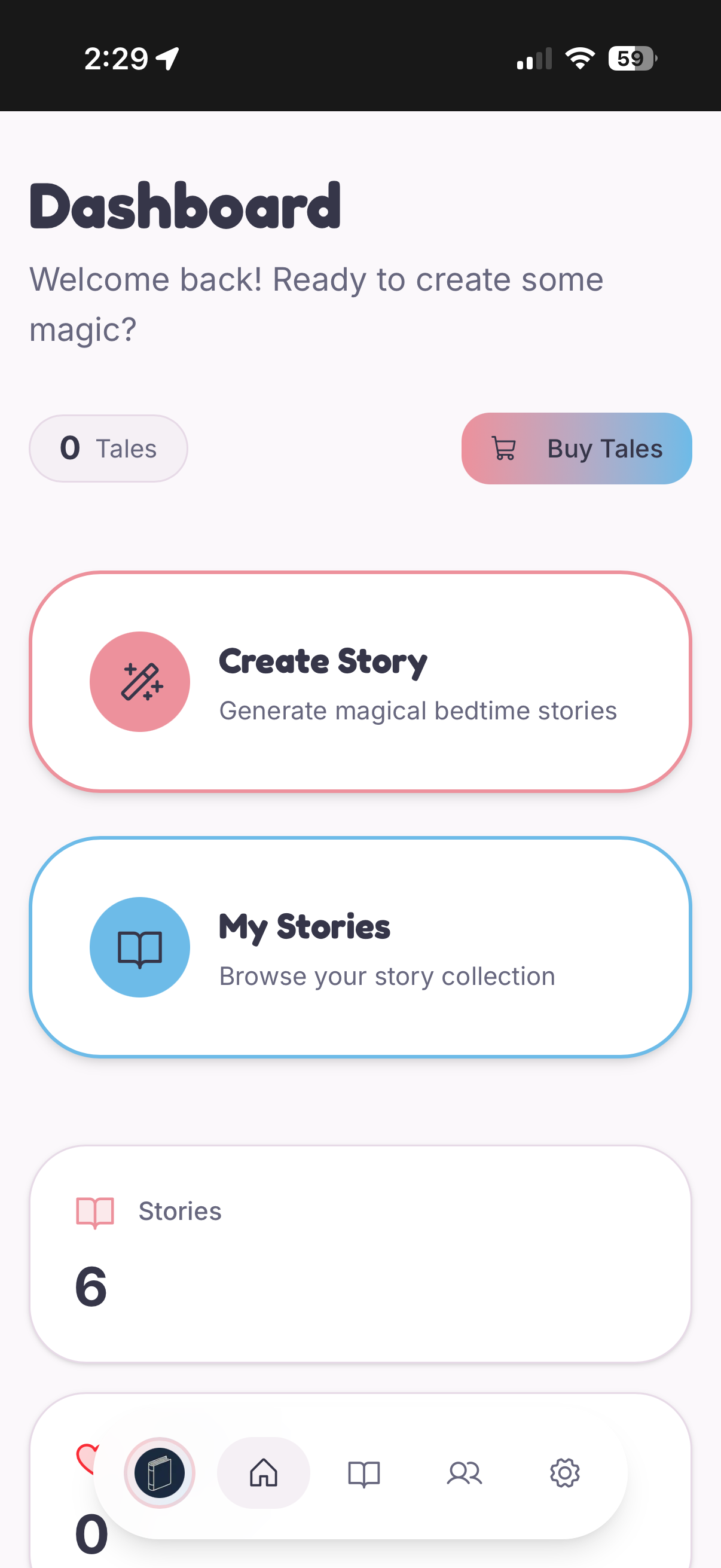 TinyTale - Screenshot 3 showing product features and functionality
