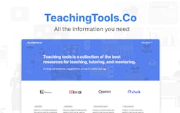 Teaching Tools media 2