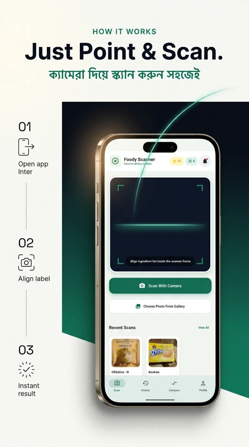 Foody Scanner - Scan & Check screenshot 5