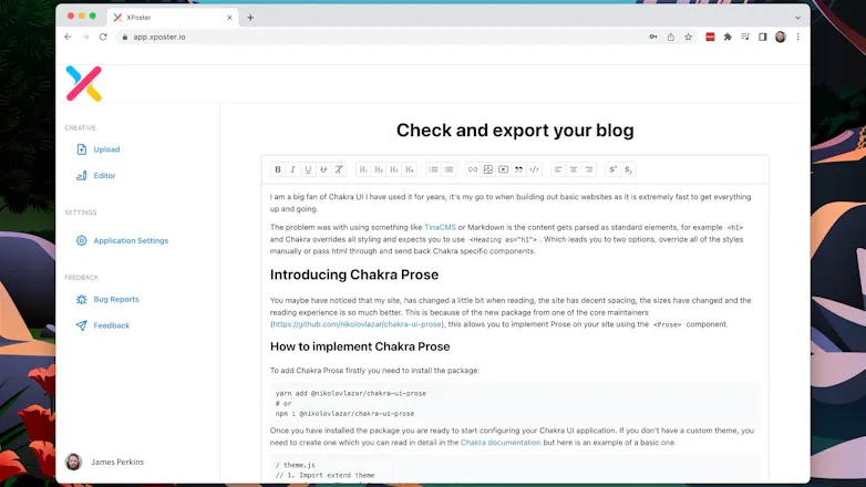 XPoster gallery image