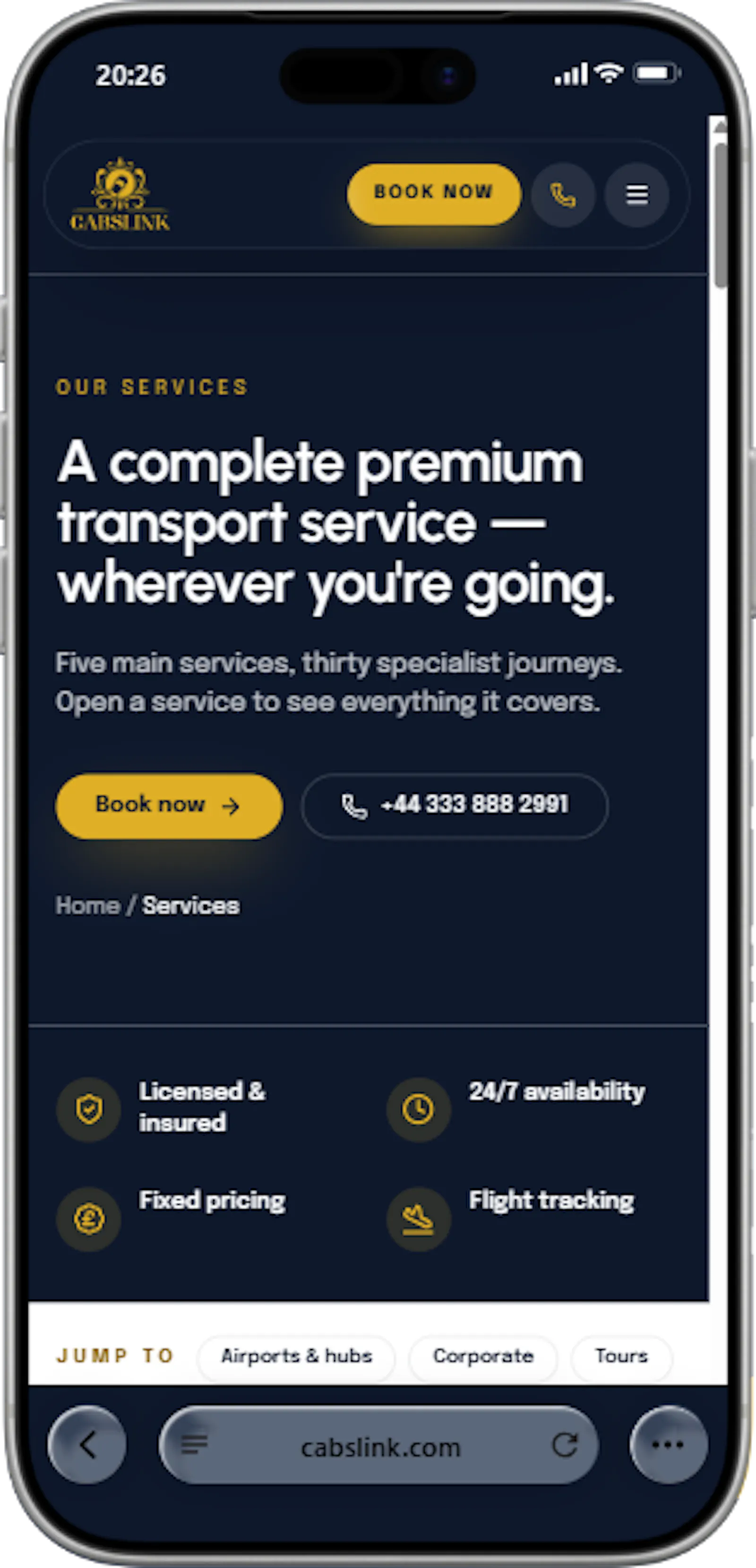 Cabslink screenshot 4
