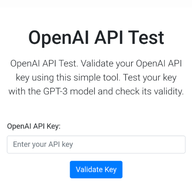Test et calculatrice de l'API OpenAI