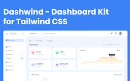 Dashwind: Dashboard Kit for Tailwind CSS media 1