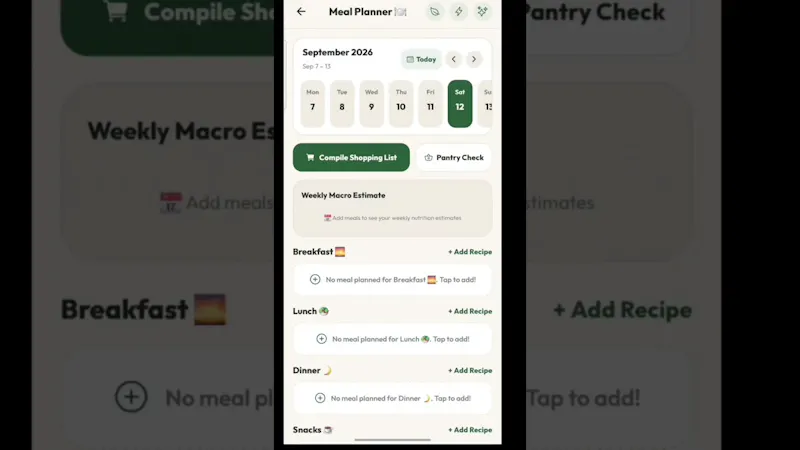 PR Recipe Hub  screenshot 1 (video preview)