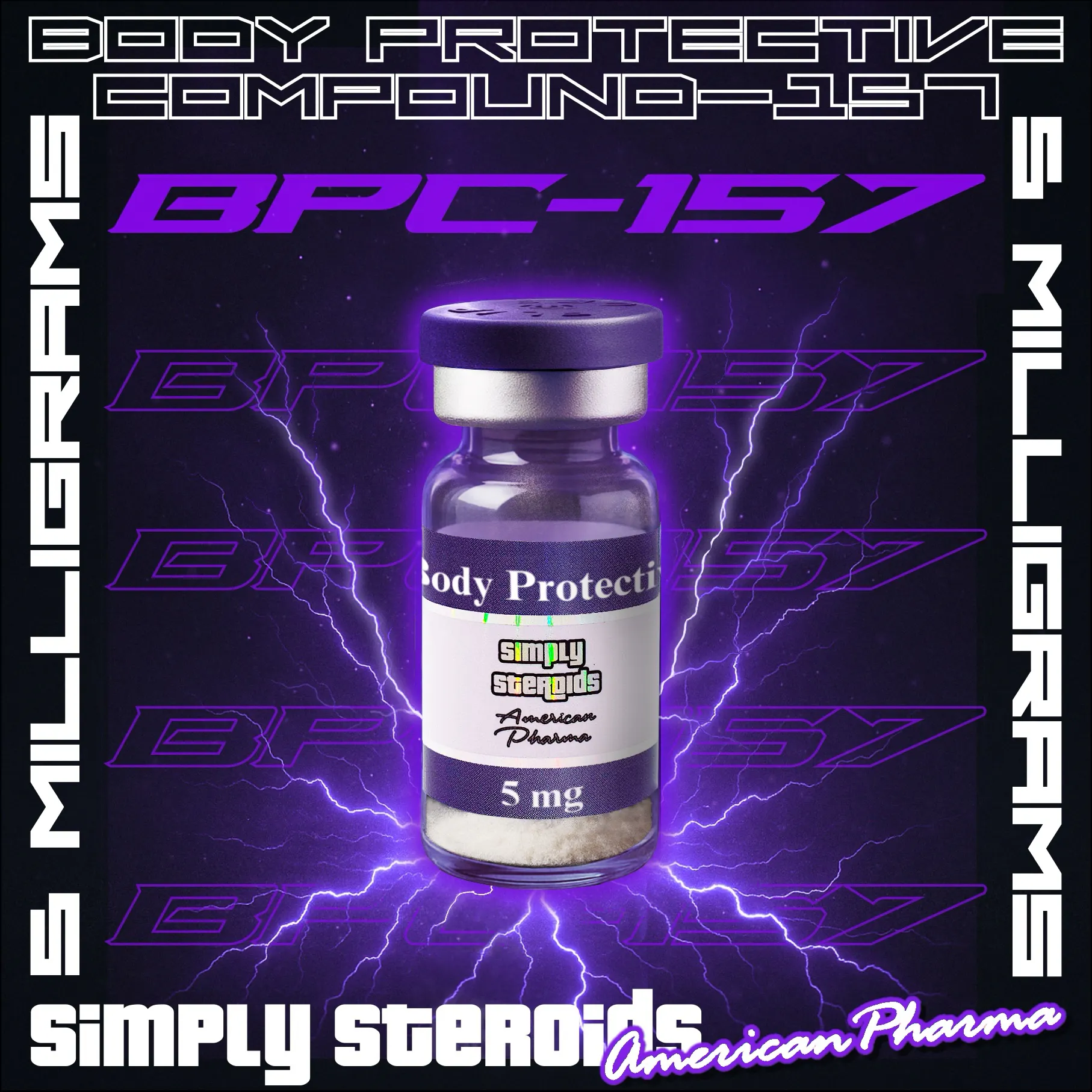 BPC 157 – 5mg Vial