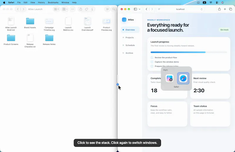 Split screenshot 3