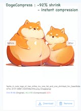 Dogecompress gallery image