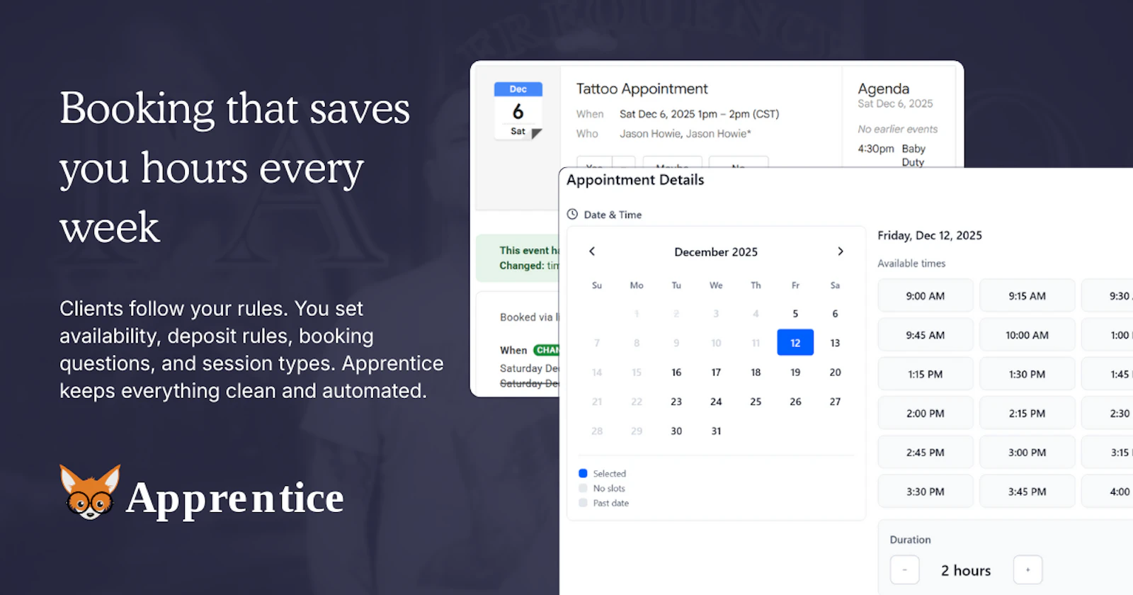 Apprentice screenshot 3