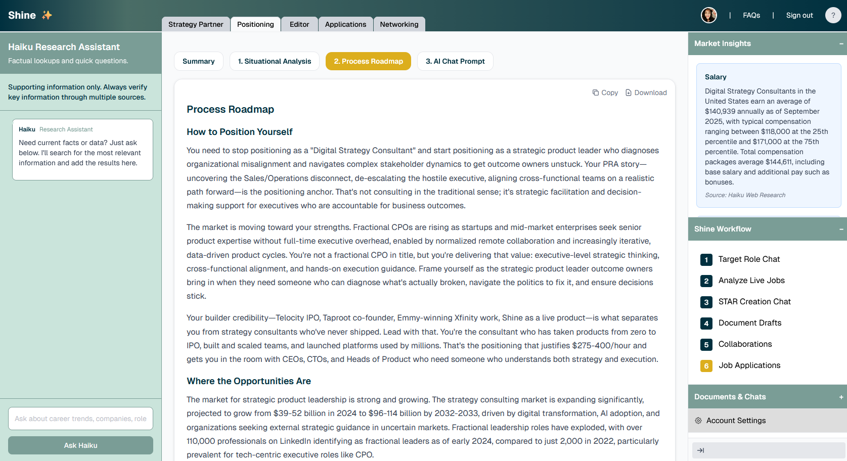 Shine - Screenshot 4 showing product features and functionality