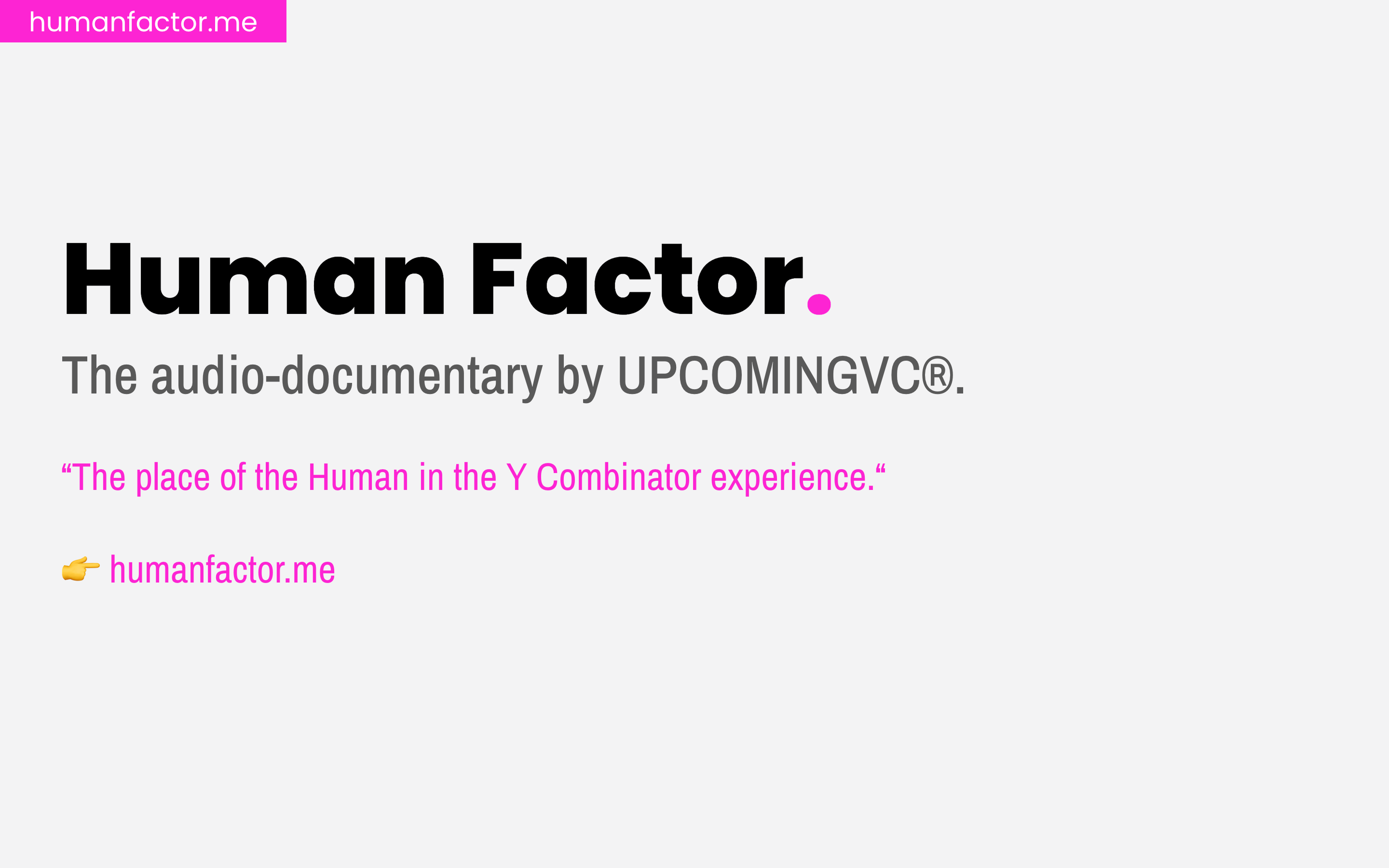 Human Factor. gallery image