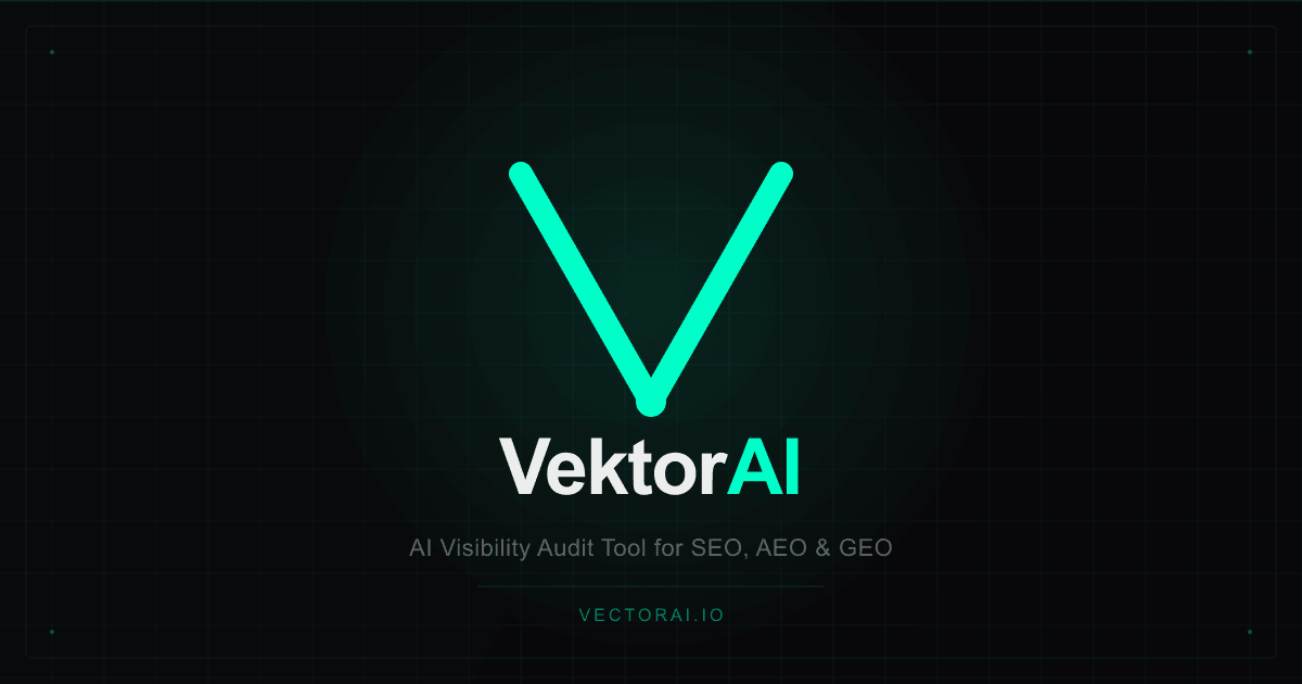 VektorAI — AI Visibility Audit Tool - Main product screenshot demonstrating key features and user interface