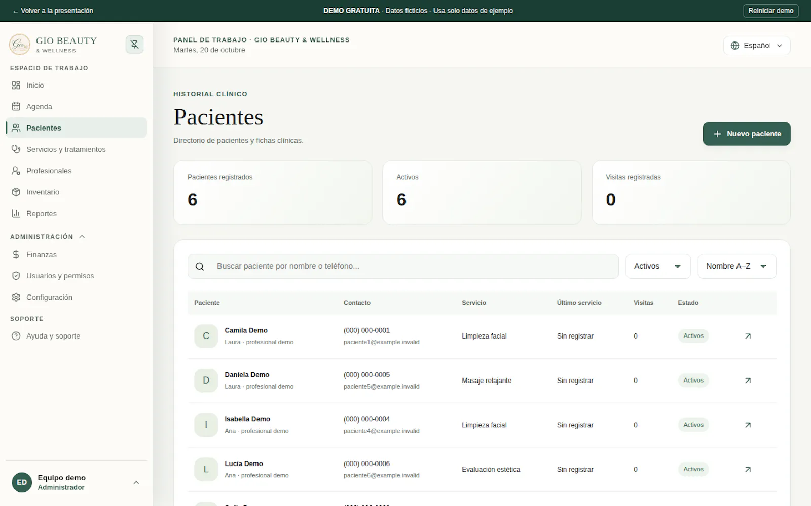 GIO Workspace screenshot 3