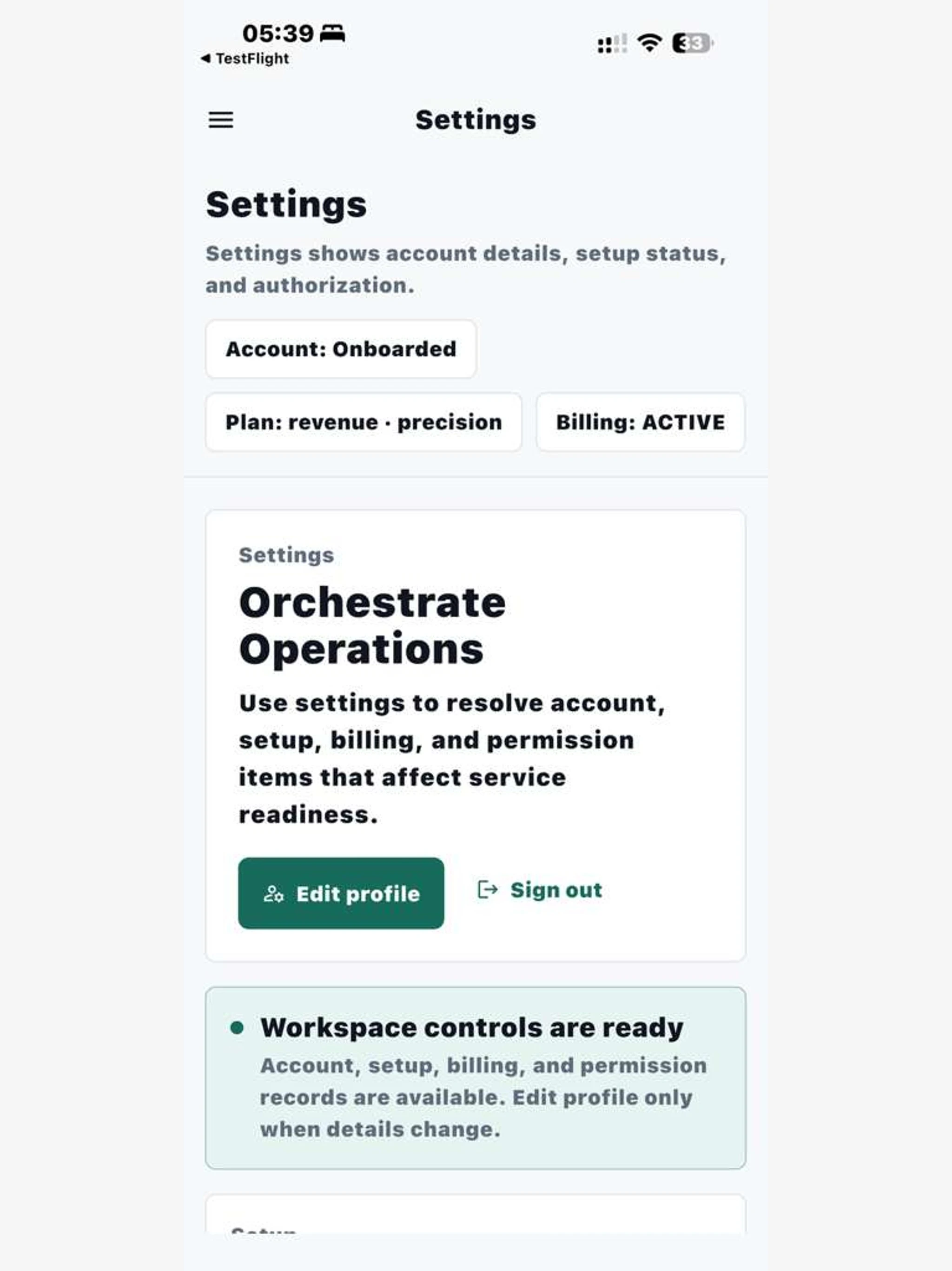 Orchestrate screenshot 2