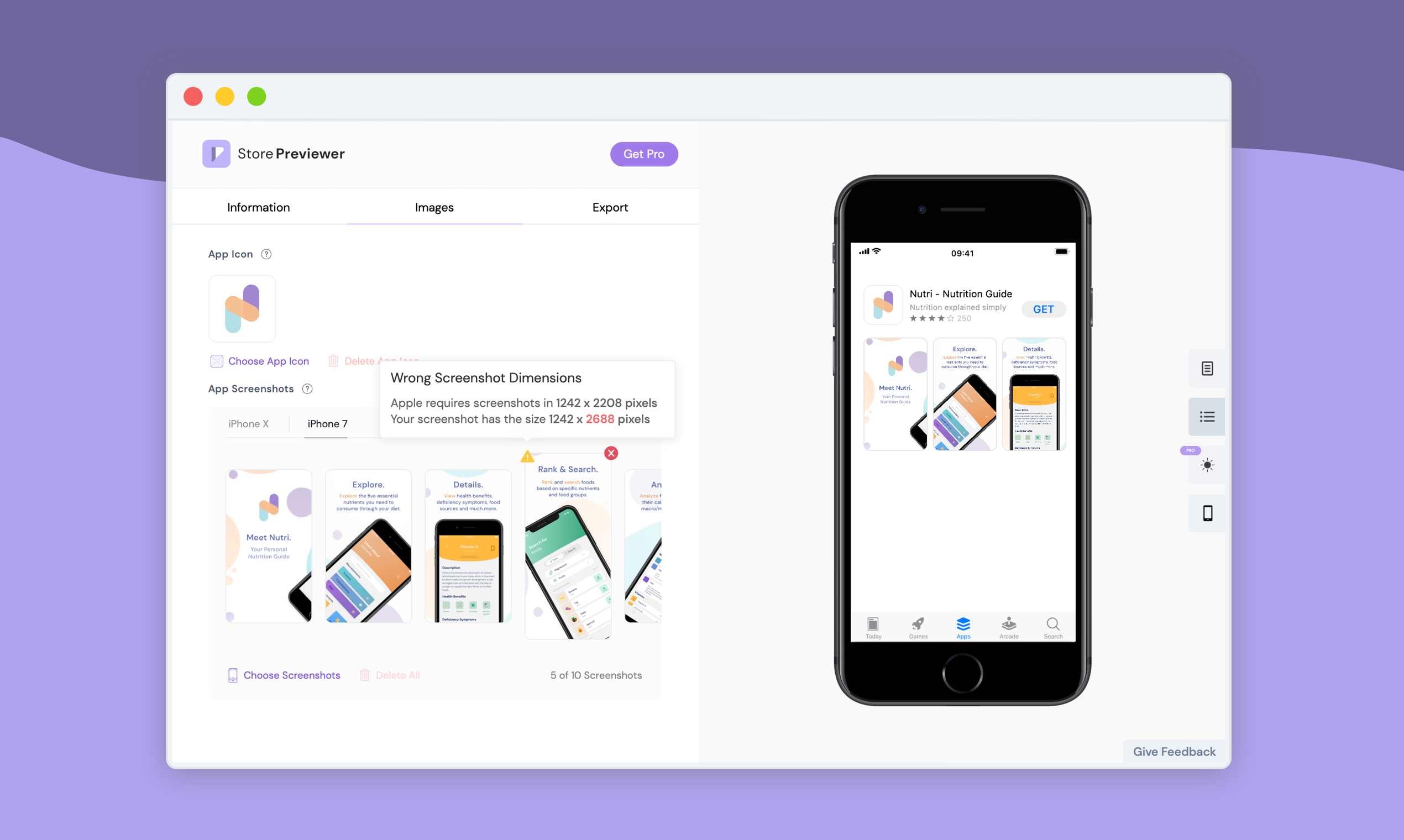 StorePreviewer gallery image