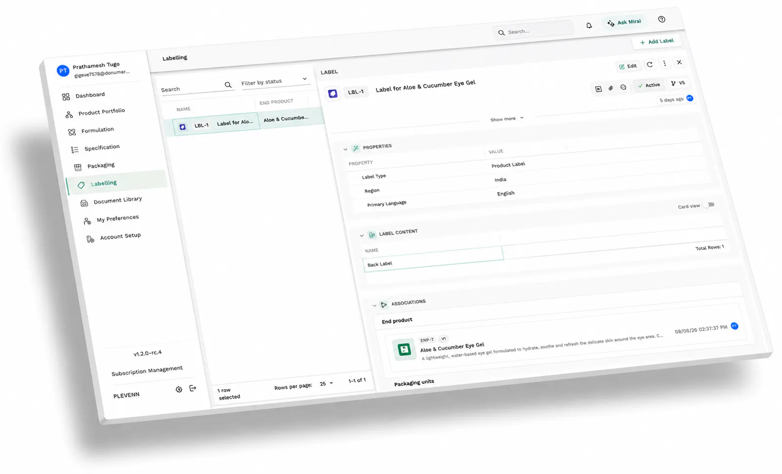 PLEVENN PLM Platform screenshot 10