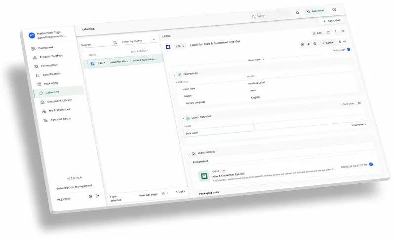 PLEVENN PLM Platform screenshot 10