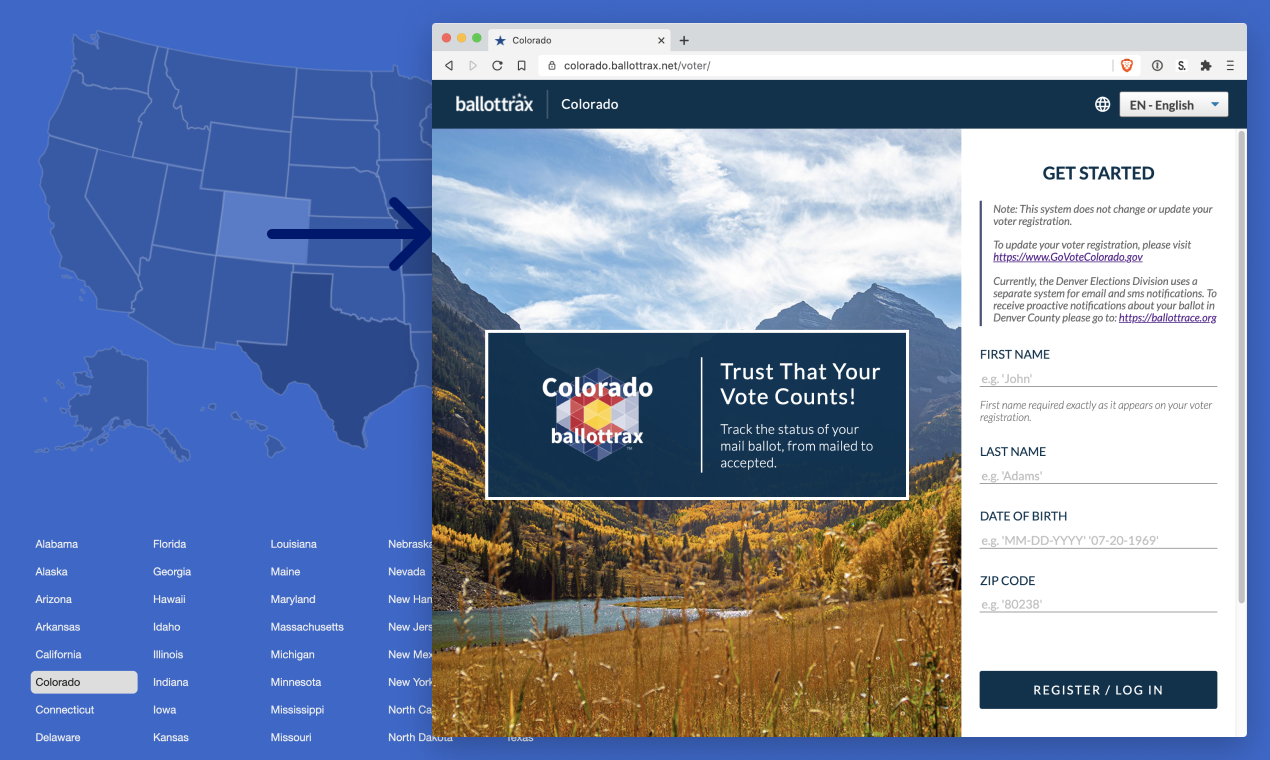TrackVote.org gallery image