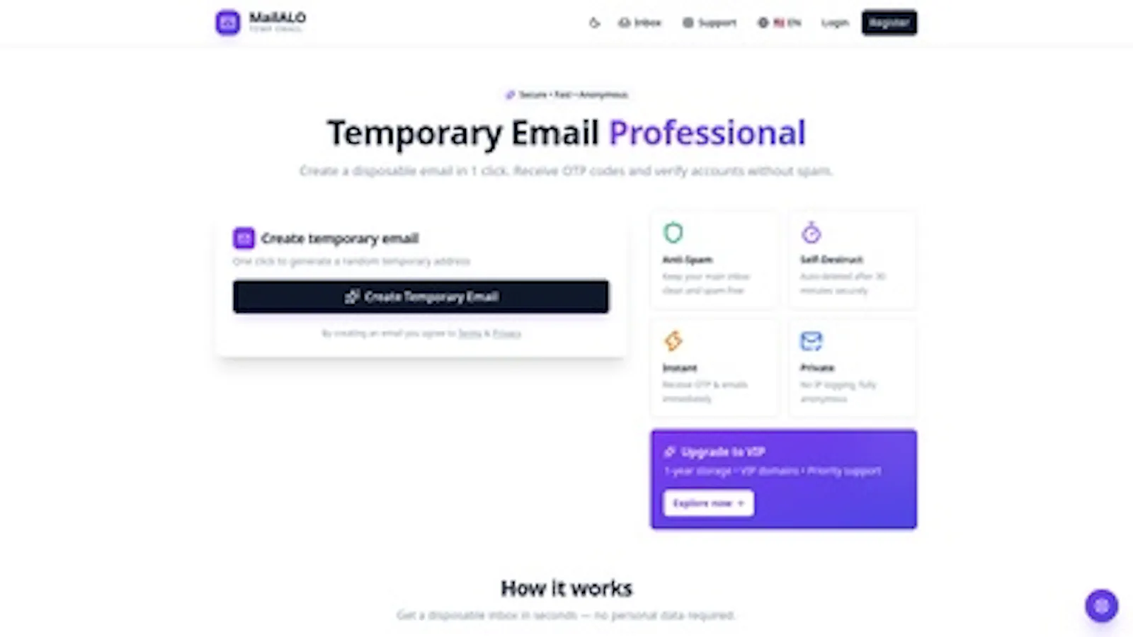 MailALO screenshot 1