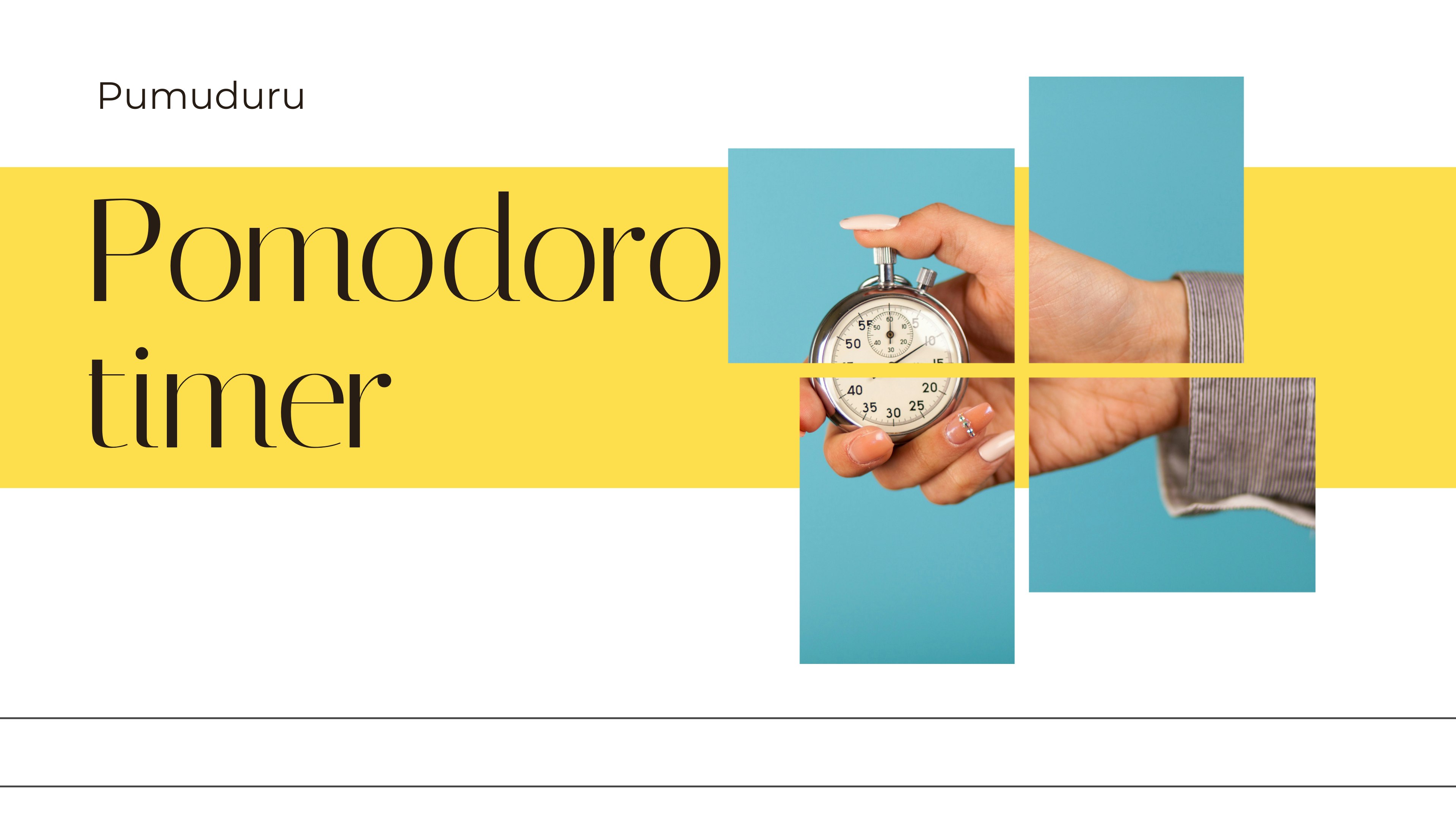 푸무두루 - Pomodoro 앱 및 온라인 타이머 미디어 1