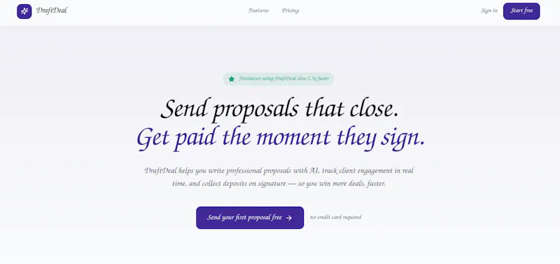 DraftDeal screenshot 1