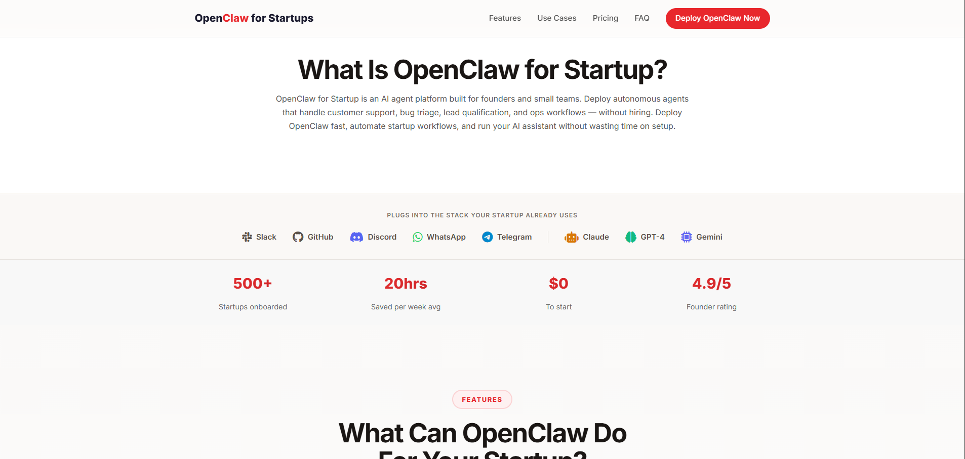 OpenClaw for Startups gallery image